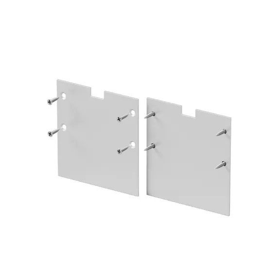 Комплект заглушек (для профиля 59x59) 2 шт., ALM-5959-EC 642058 Led Strip 642058