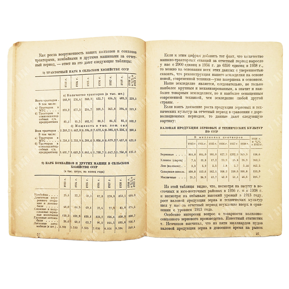 Сталин И. Отчетный доклад на XVIII съезде партии о работе ЦК ВКП(б). – М.: Госполитиздат, 1939.