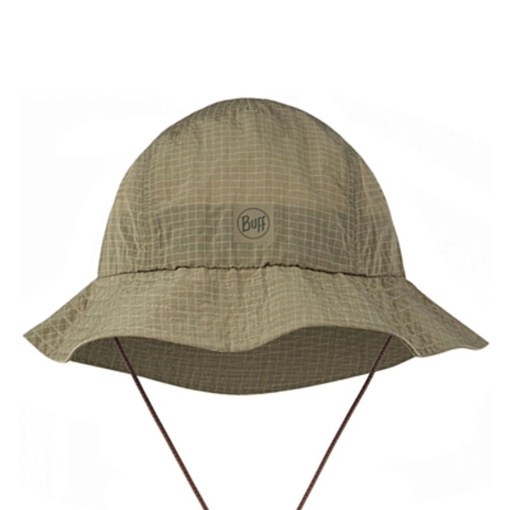 Панама Buff Go Bucket Hat Solid Tundra Khaki