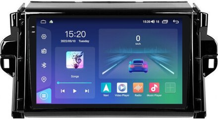 Магнитола для Toyota Fortuner 2015-2022 - Parafar PF589RN2K на Android 13, QLED+2K, ТОП процессор, 4Гб+32Гб, CarPlay, 4G SIM-слот