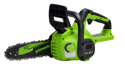 Цепная пила аккумуляторная Greenworks Арт. 2007707,  25см, без АКБ и ЗУ
