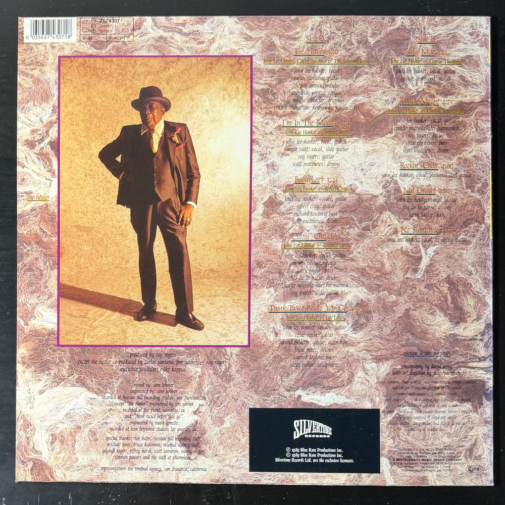 Виниловая пластинка John Lee Hooker - The Healer LP
