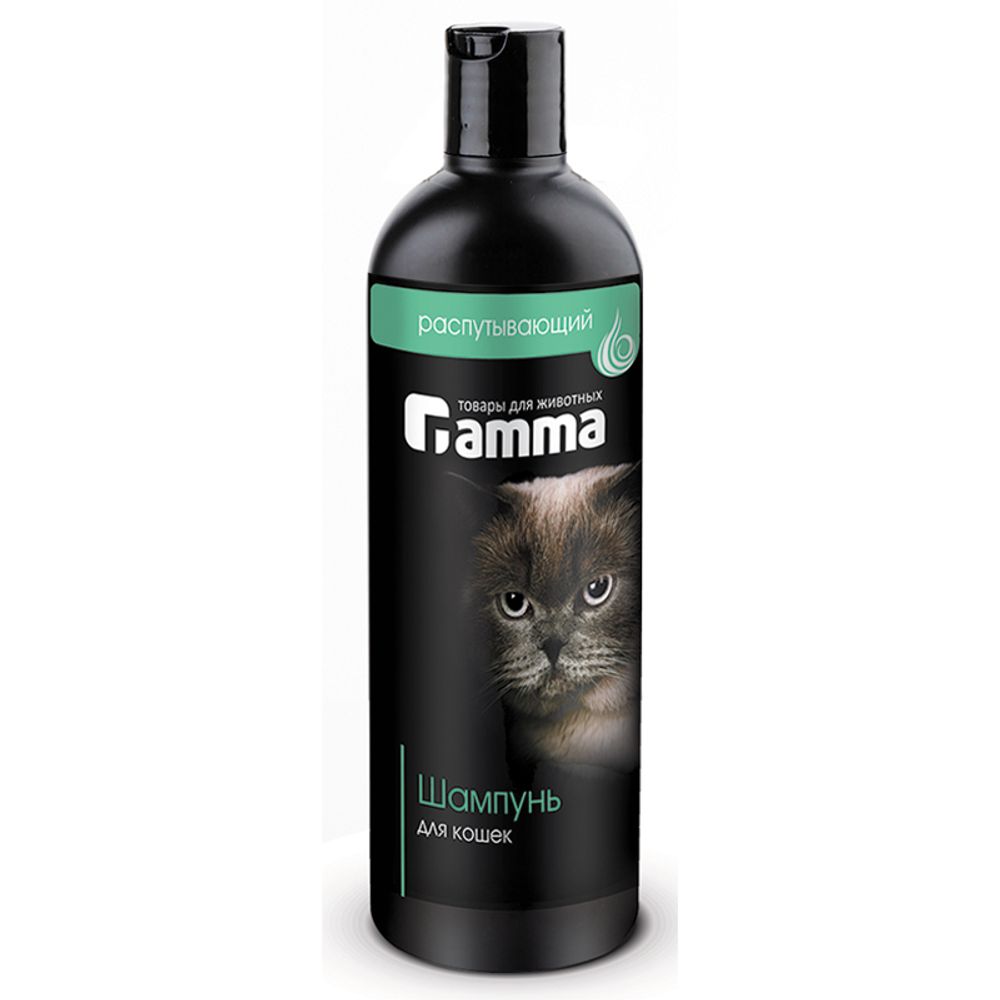 Gamma Шампунь для длинношерстных и пушистых кошек 250мл.