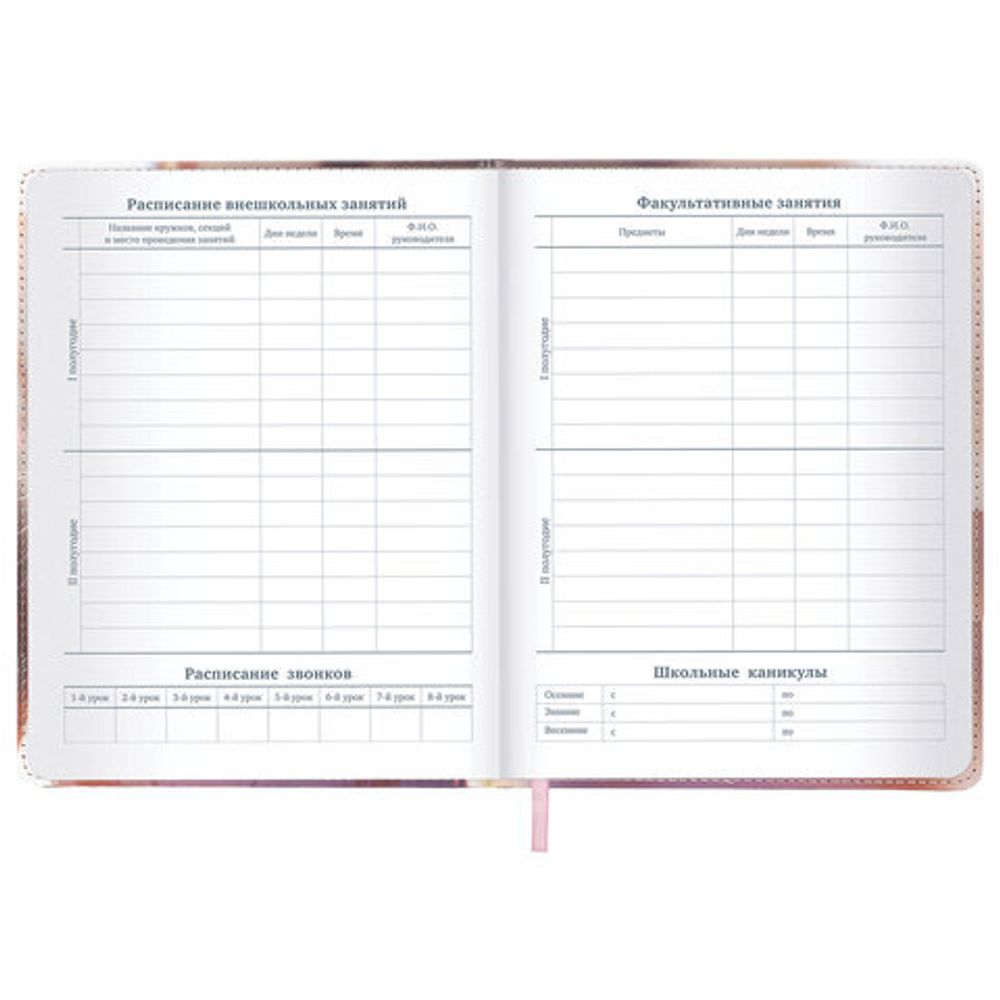 Дневник 1-11 класс 48 л., кожзам (твердая), застежка, BRAUBERG, "Котик с рыбкой", 107229