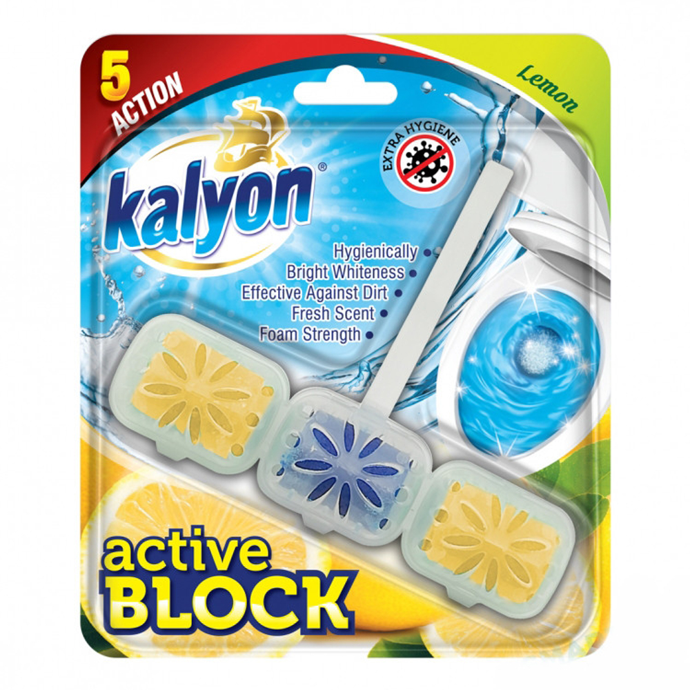 Kalyon блок для унитаза Лимон 57г