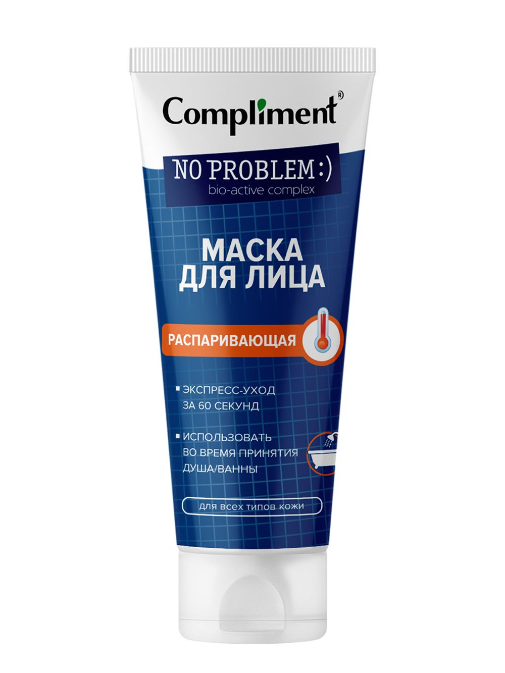 Compliment No problem Маска для лица распаривающая, 80 мл