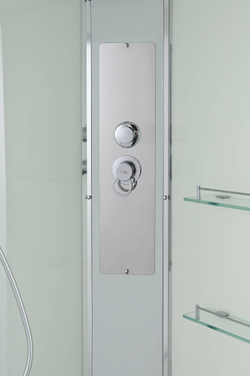 Душевая кабина AvaCan (АваКан) EM5811LNT с высоким поддоном, 110х80х208