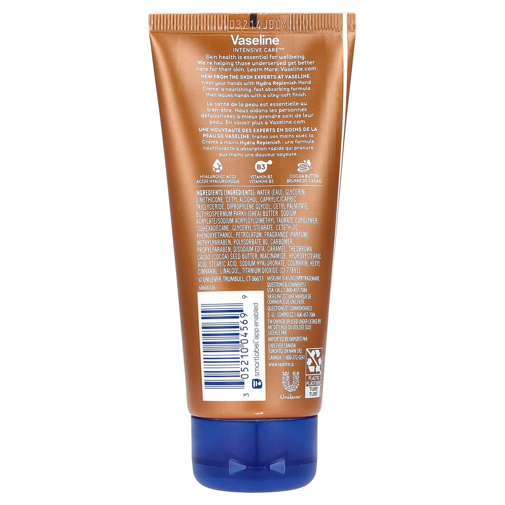 Vaseline, Intensive Care ™, увлажняющий крем для рук, 100 мл (3,4 жидк. унц.)