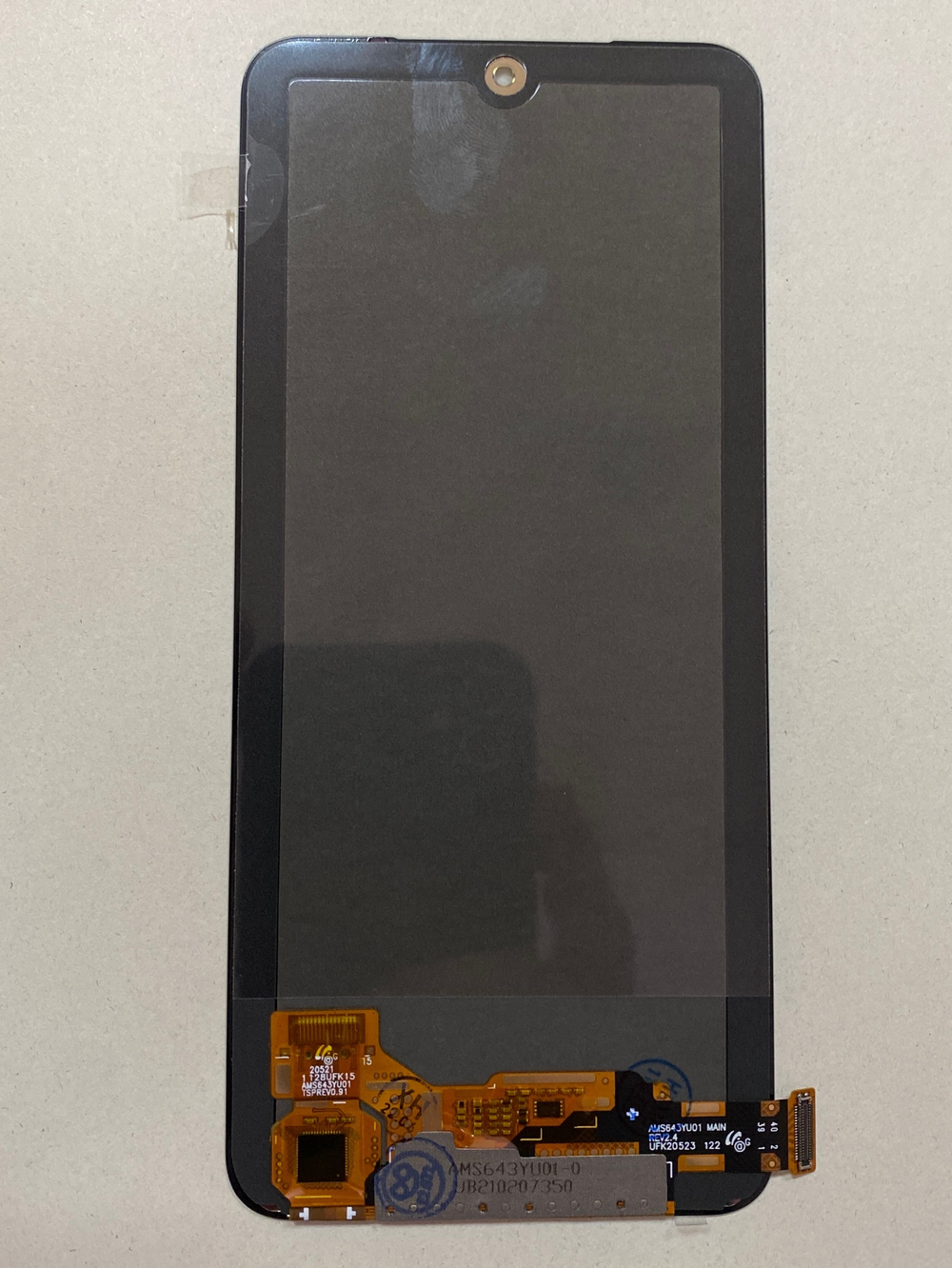 Дисплей для Xiaomi Redmi Note 10/10S/Poco M5s с тачскрином Черный - (OLED)