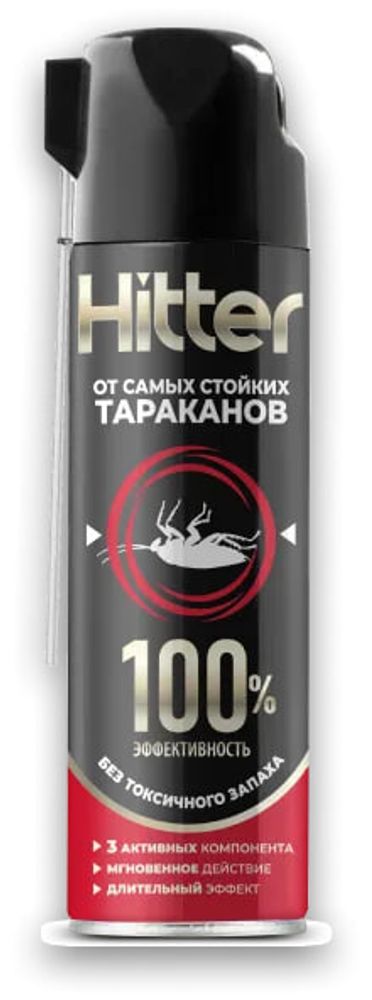 Аэрозоль HITTER ДИХЛОФОС УЛЬТРА от тараканов 430 мл
