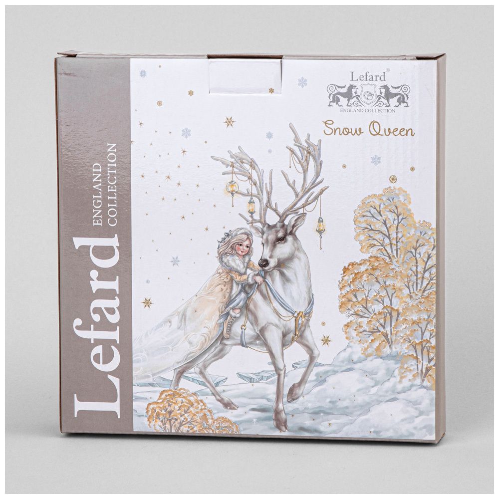 ТАРЕЛКА ЗАКУСОЧНАЯ LEFARD "СНЕЖНАЯ КОРОЛЕВА" 20,5 СМ (КОР=24ШТ.)