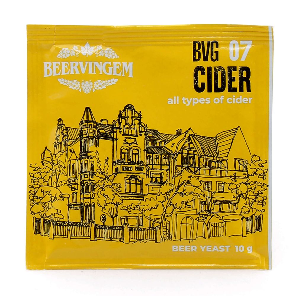 Дрожжи для сидра Beervingem Cider BVG-07