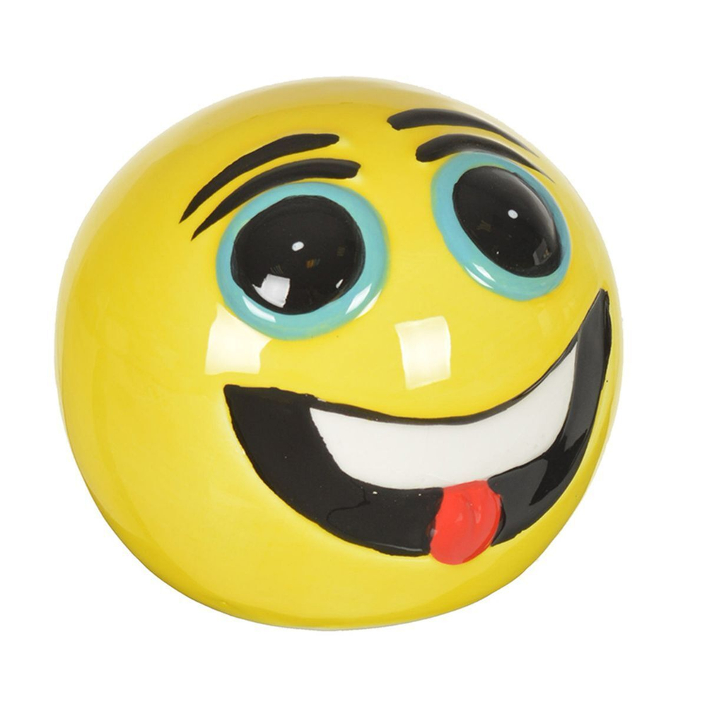 Копилка Смайлик, 10х10х9 см, керам, Y4-5307