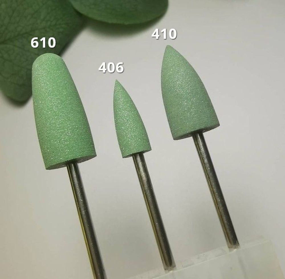 Полировщик для ногтей Green 406 SOLINE CHARMS