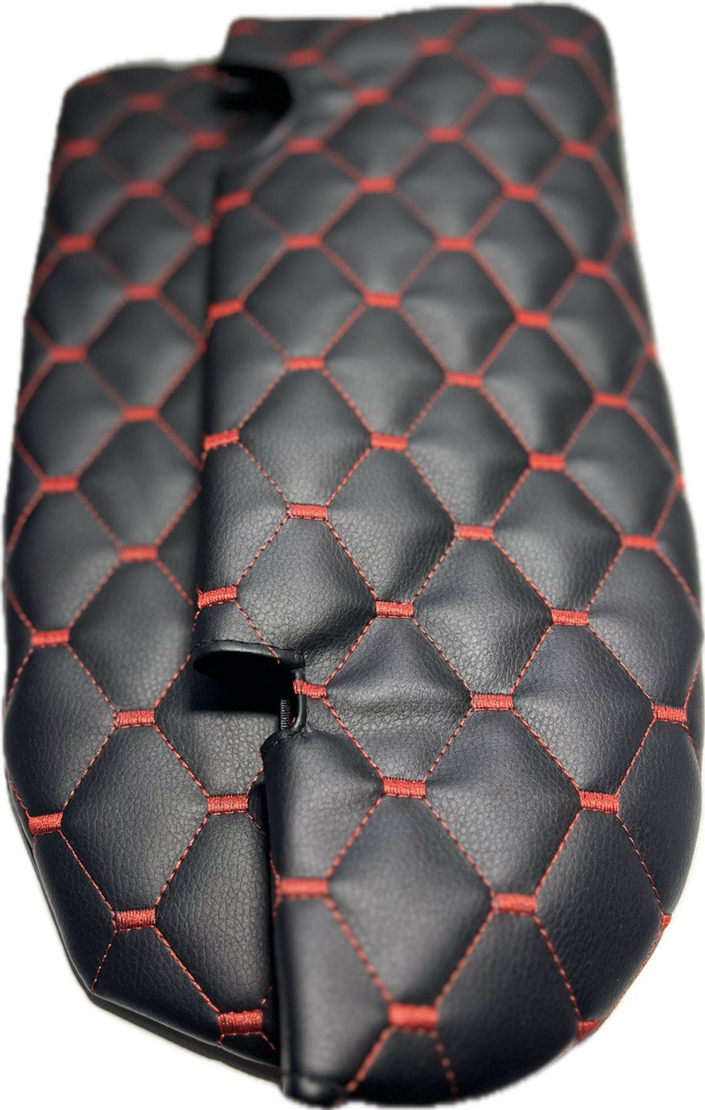 Чехлы на козырьки Лада Веста Vesta(красная нить Рубин)