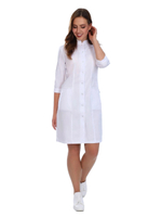 Халат медицинский женский Doctor Big 206, белый, 44