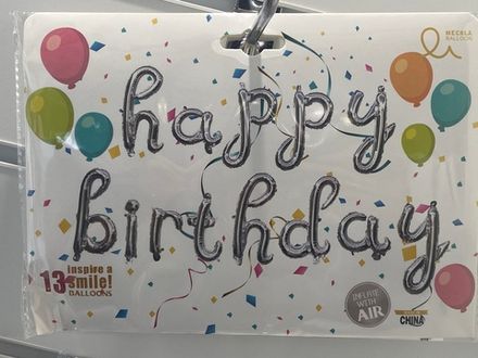 Набор шаров "Happy Birthday"