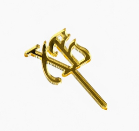 Топпер пасхальный для декора «ХВ на палочке», 5.5×3 см