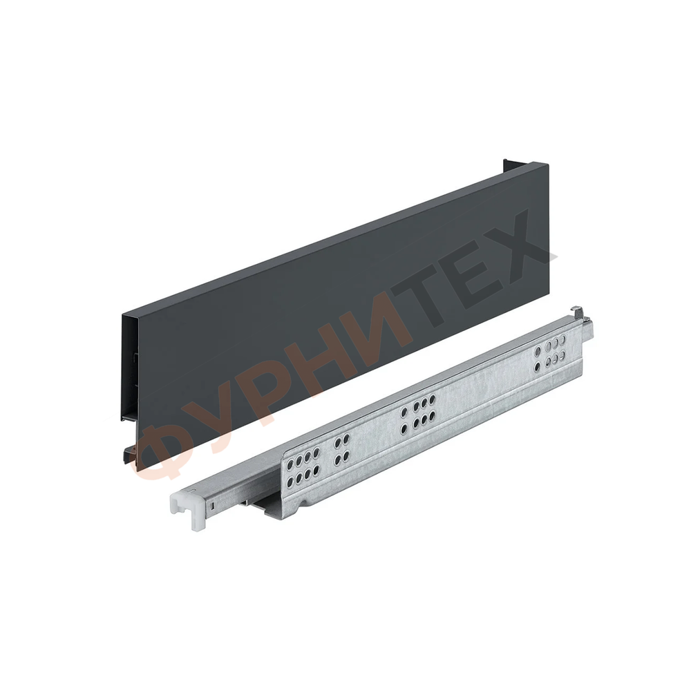 Выдвижной ящик Matrix Box Slim A30, антрацит, с доводчиком, 89х400мм