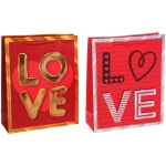 Пакет подарочный «My love» 26*32*10 см