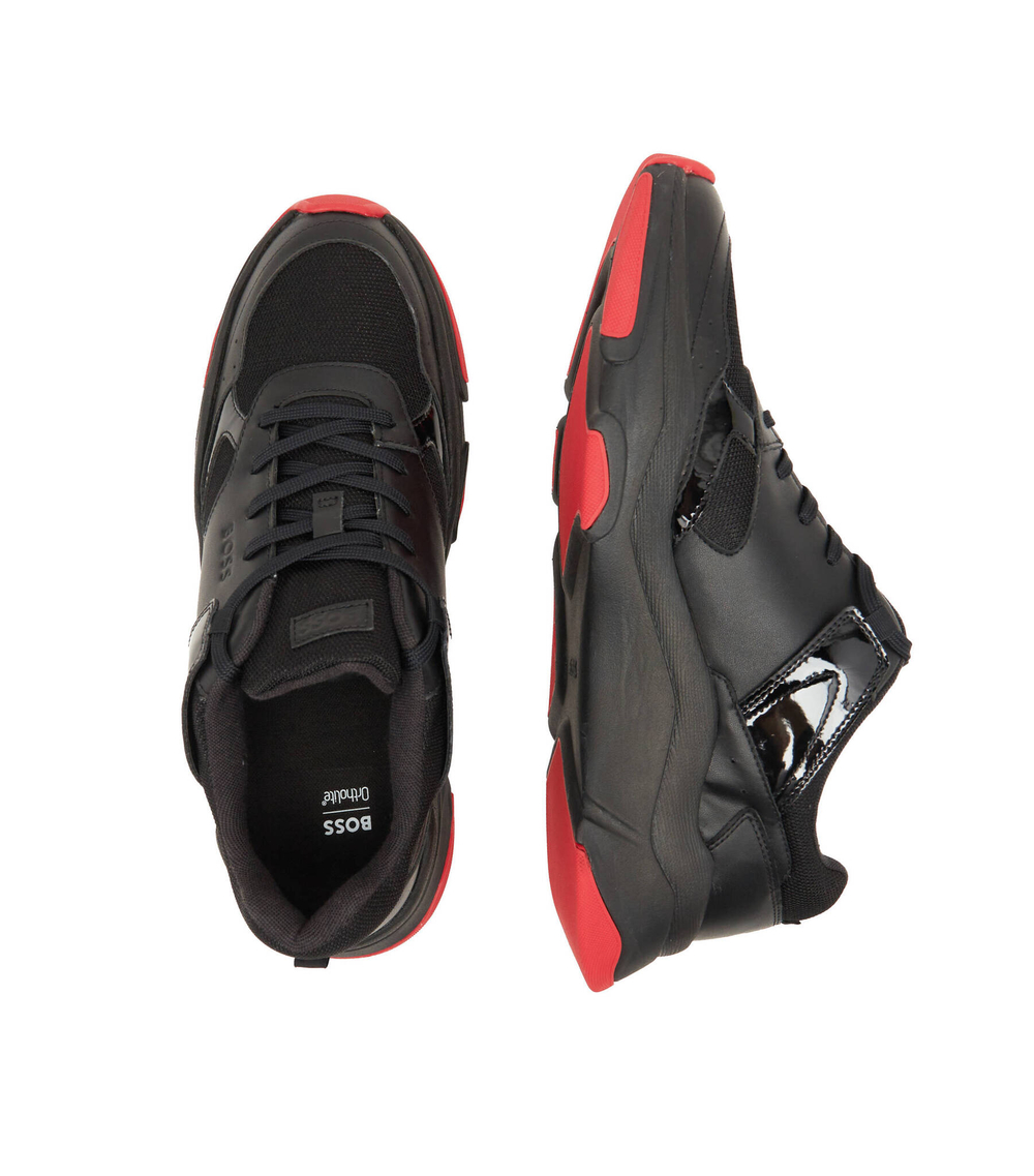 кроссовки asher_runn_lny BOSS BLACK - черный(50487718)