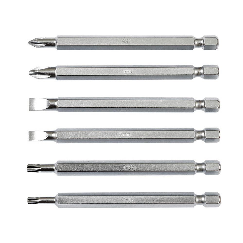 МАСТАК (049-7LB) Реверсивная отвертка с битами 7 в 1