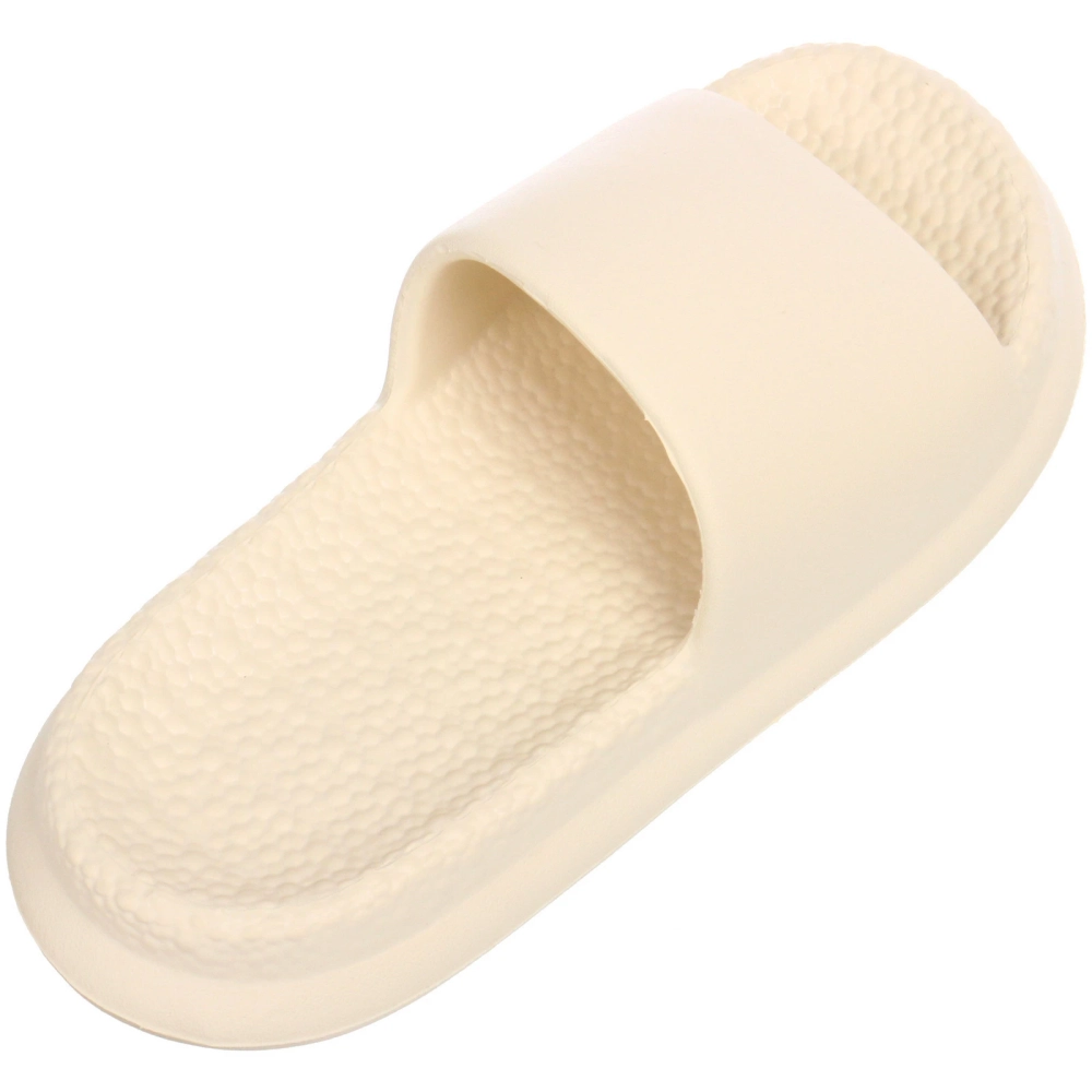 Шлепанцы женские «BREEZE», цвет молочный, р-р 38-39