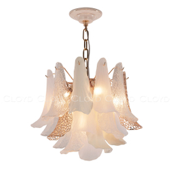 Люстра Cloyd WASABI C7 / Ø50 см - керамика - золото (арт.11325)