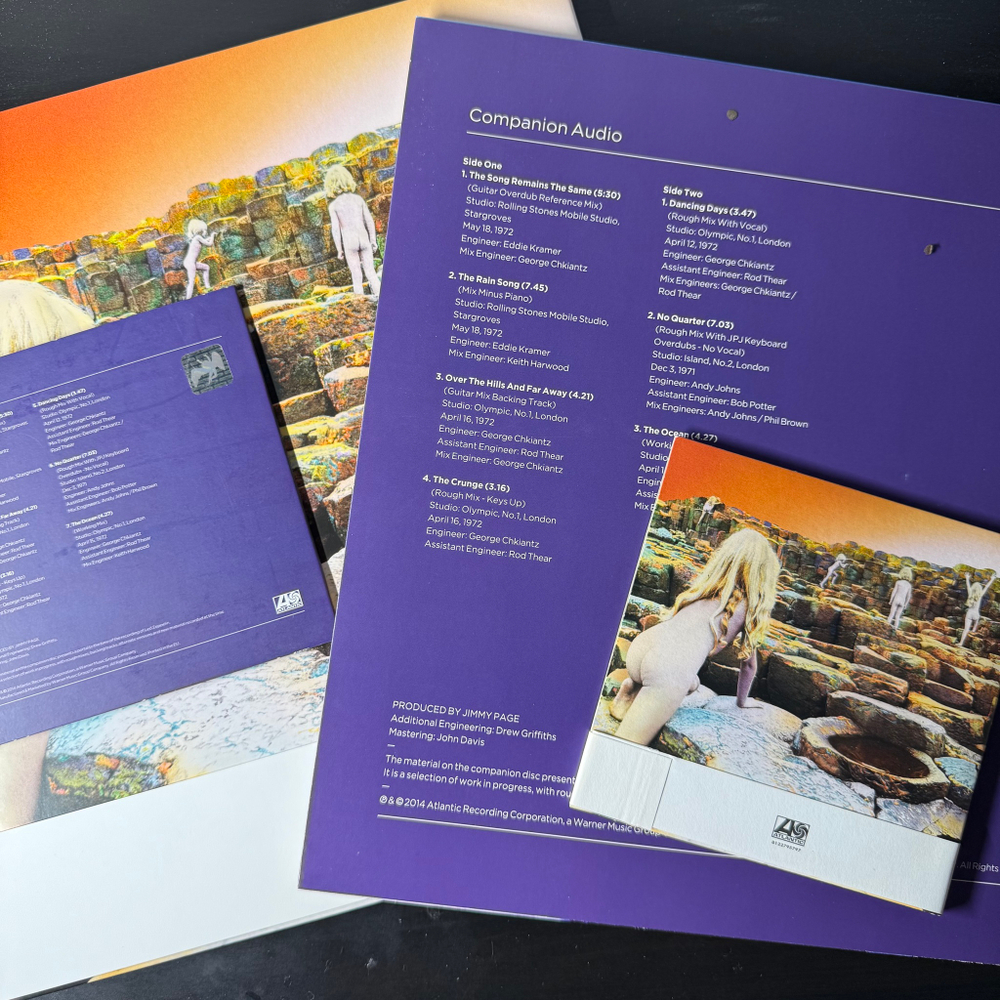 Led Zeppelin ‎– Houses Of The Holy 2LP+2CD Box (Европа 2014г.)