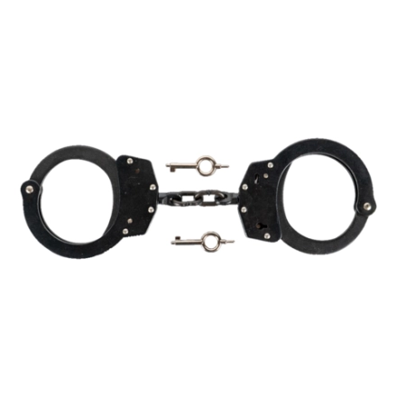 Наручники STUTZEN (БРС-2) оксидированные с фиксатором 2 ключа