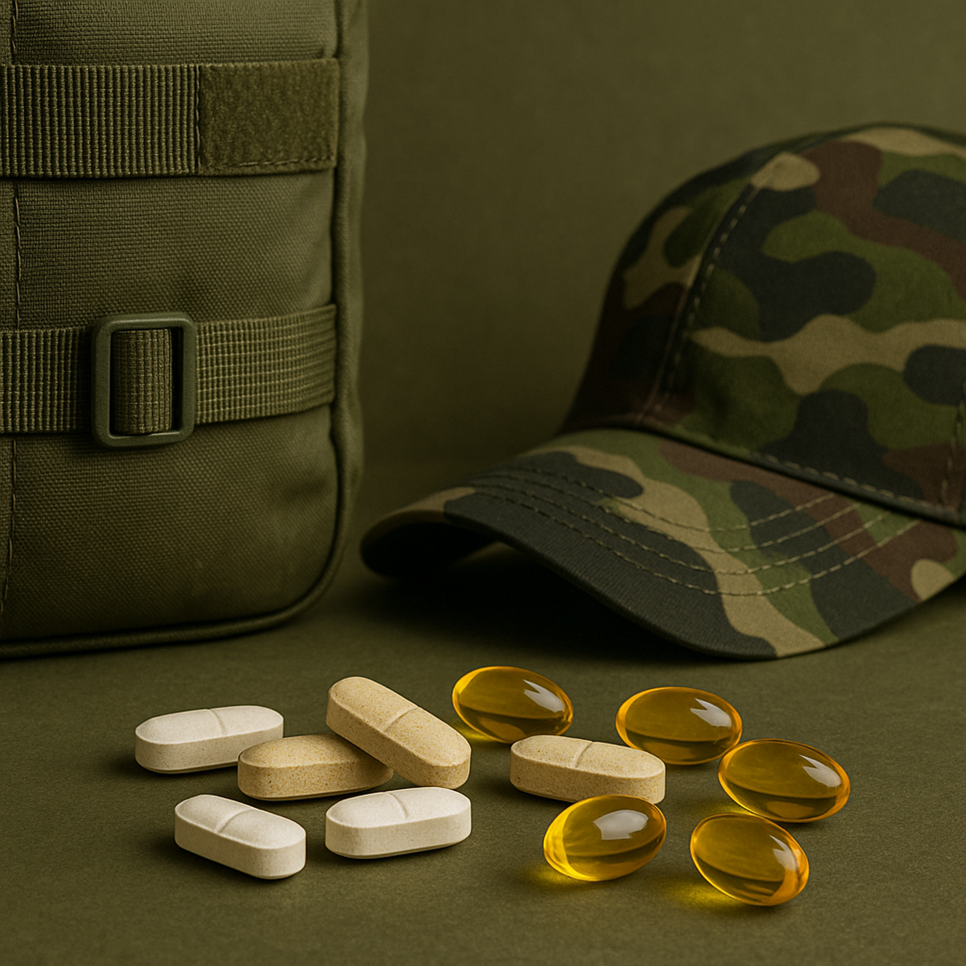 Боевой витаминный комплекс для военных мужчин с БАДами ВОЕНБАД