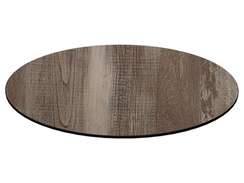 Столешница HPL Fitto, Ø70 см, цвет исландский дуб