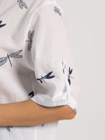Блуза Онисия (белая/стрекозы) Б15947-4М LT Collection