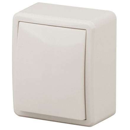 Переключатель ЭРА Эксперт 11-1203-02 10АХ-250В IP20 ОУ слоновая кость