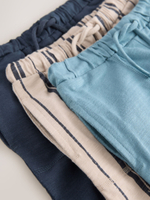 Брюки для мальчика Next E76-486, 3 шт., Синий, Голубой, Молочный