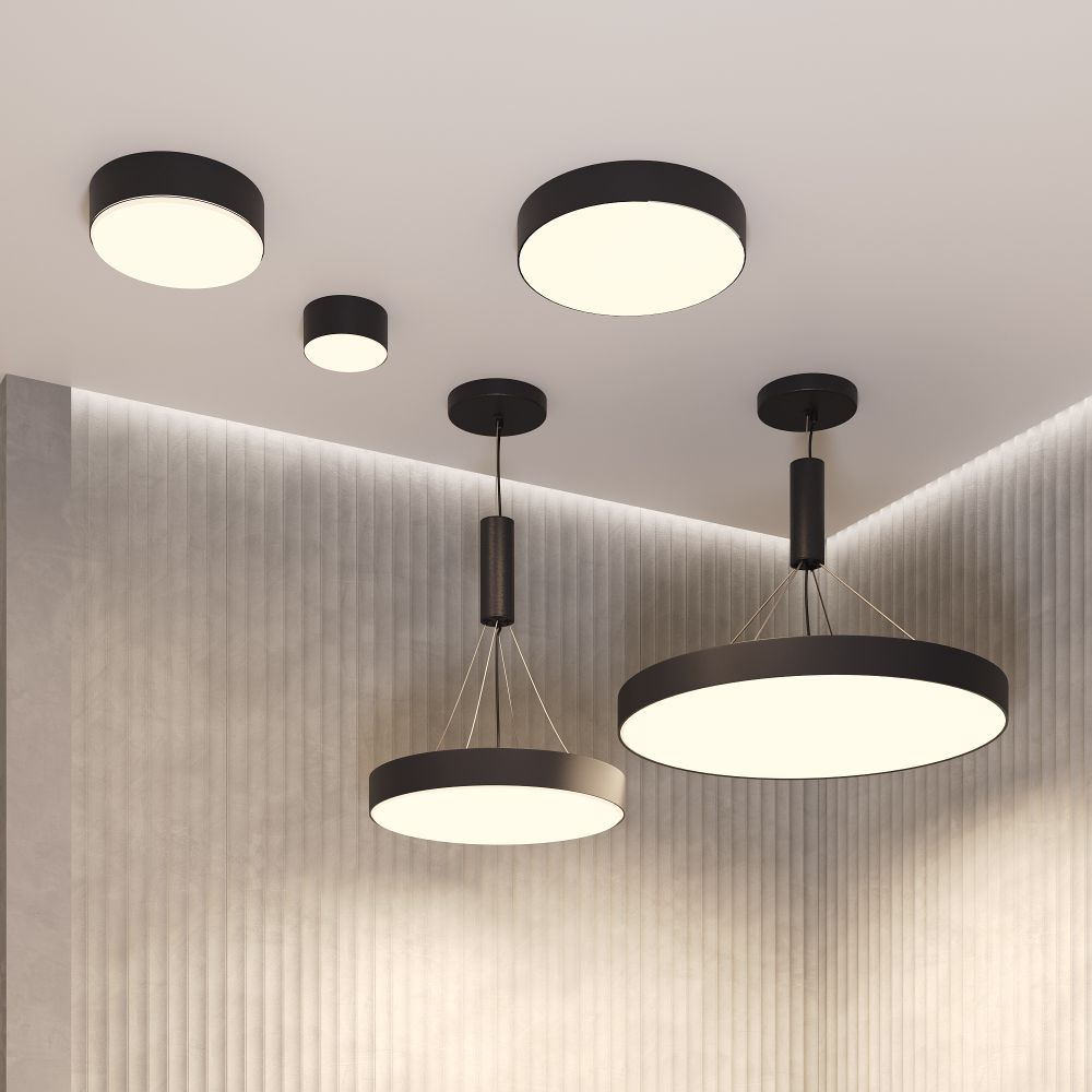 Светильник потолочный светодиодный Maytoni   C032CL-36W4K-RD-B