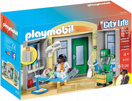 Конструктор Playmobil City Life Мобильный госпиталь 9110