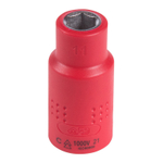 KING TONY (4335VE11M) Головка торцевая диэлектрическая шестигранная 1/2", 11 мм