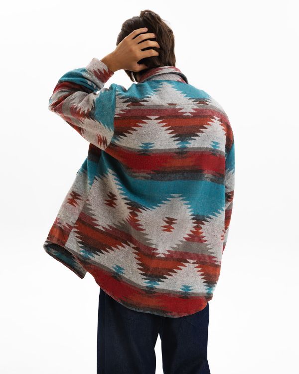 Рубашка Этно оранжевая - фото 5