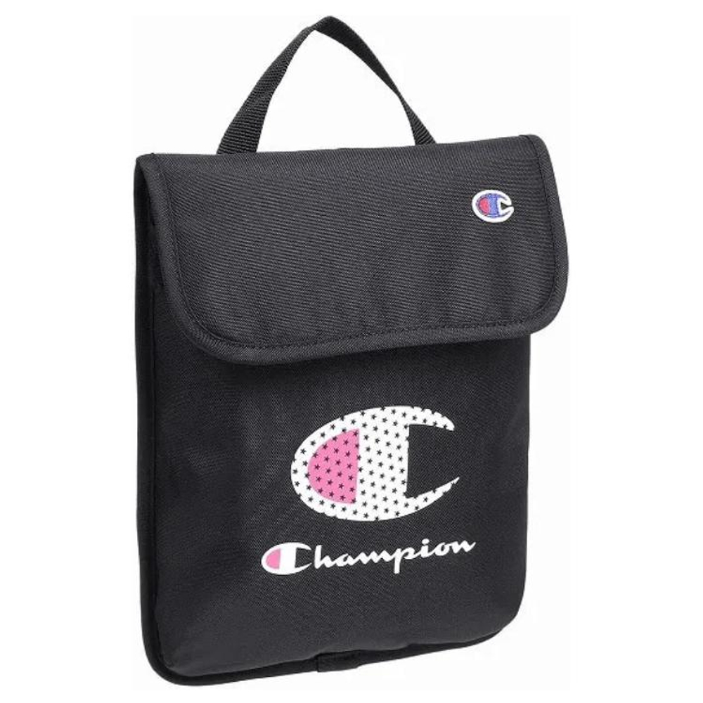 Champion Recycled Polyester Laptop Bag Small Unisex Black