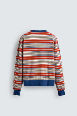 ZARA HARRY LAMBERT X DISNEY ФУТБОЛКА В ПОЛОСКУ, КРАСНЫЙ/ТЕМНО-СИНИЙ