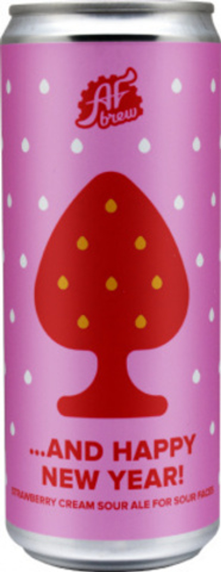 Пиво Аф Брю Энд Хэппи Нью Йер / AF Brew And Happy New Year 0.33 - банка