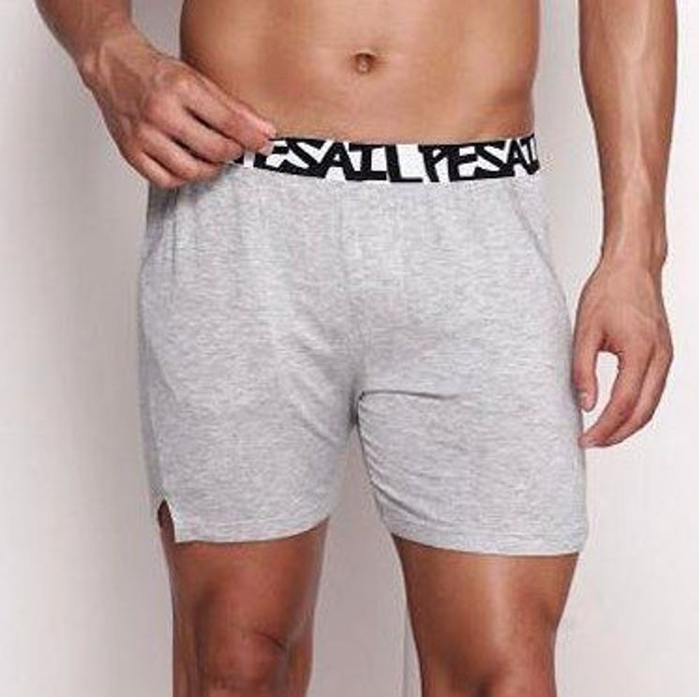 Мужские шорты боксеры серые GMW Boxer Shorts Grey
