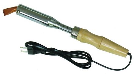 Паяльник TLW-150 с толстым медным жалом и деревянной ручкой 150Вт