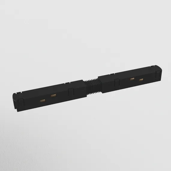 Коннектор питания прямой S35 черный Technical tra004pc-22b
