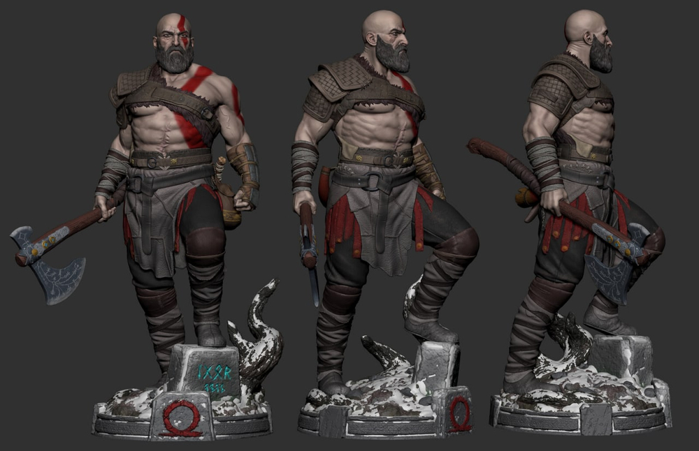 Фигурка Кратос Бог войны Kratos God of War