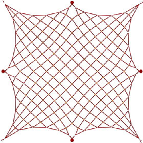Пространственная сетка Седло-2 ПС-254
