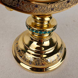 Глобус сувенирный "Золотой" (Златоуст)