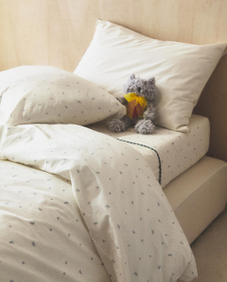 Пододеяльник Zara Home, хлопок 100%, с растительным принтом, 1661/088
