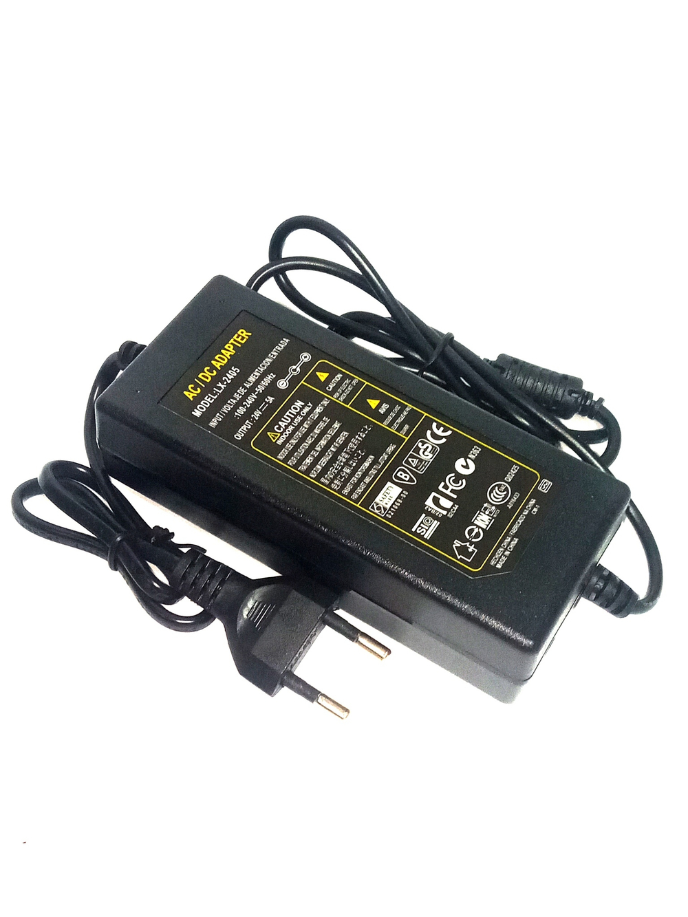 Адаптер питания LX-2405 (24v/5А) штекер 5.5мм.